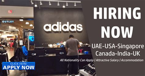 adidas job opening